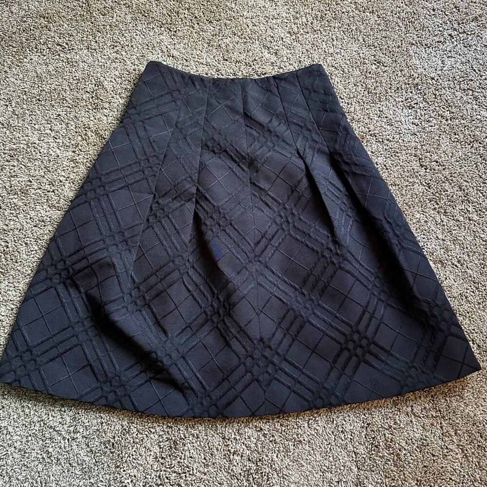 Talbots size 2 Black A-Line Skirt